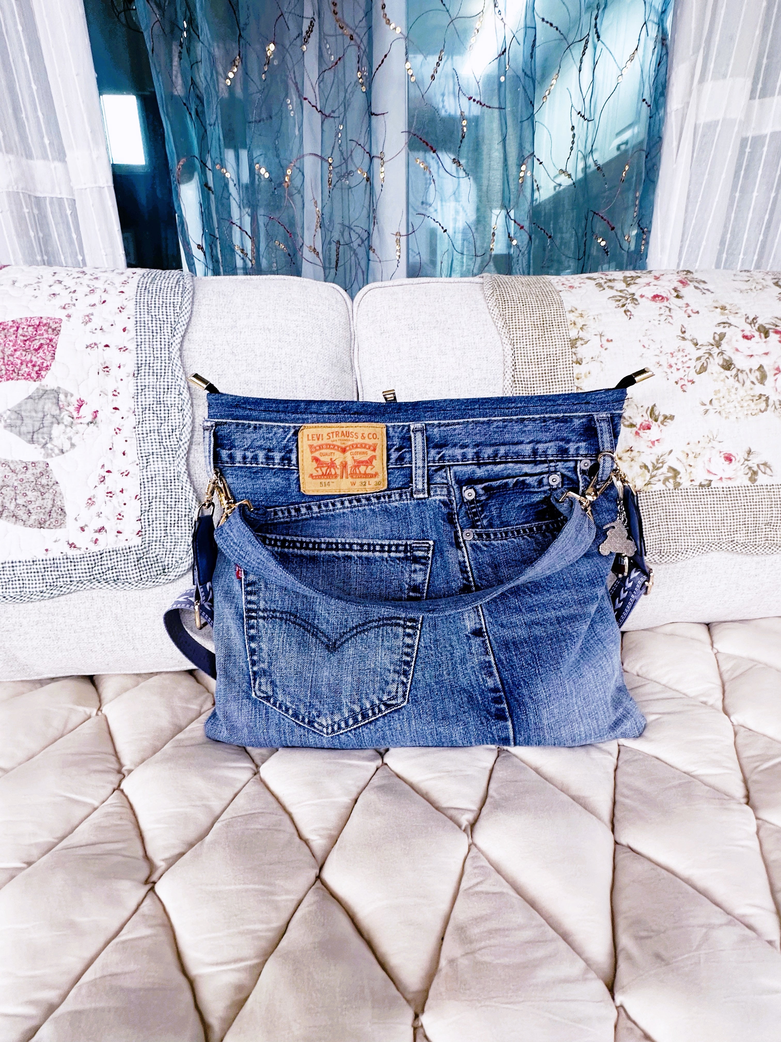 Denim Pouch 데님 파우치