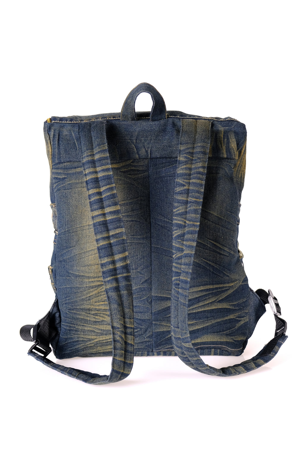 Zealand Upcycled Denim Backpack