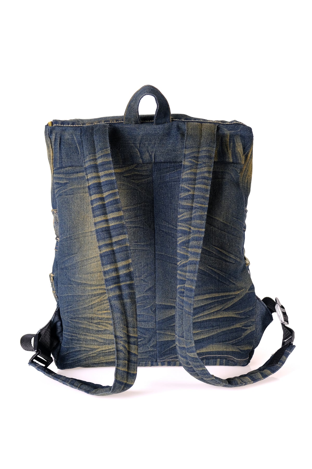 Zealand Upcycled Denim Backpack