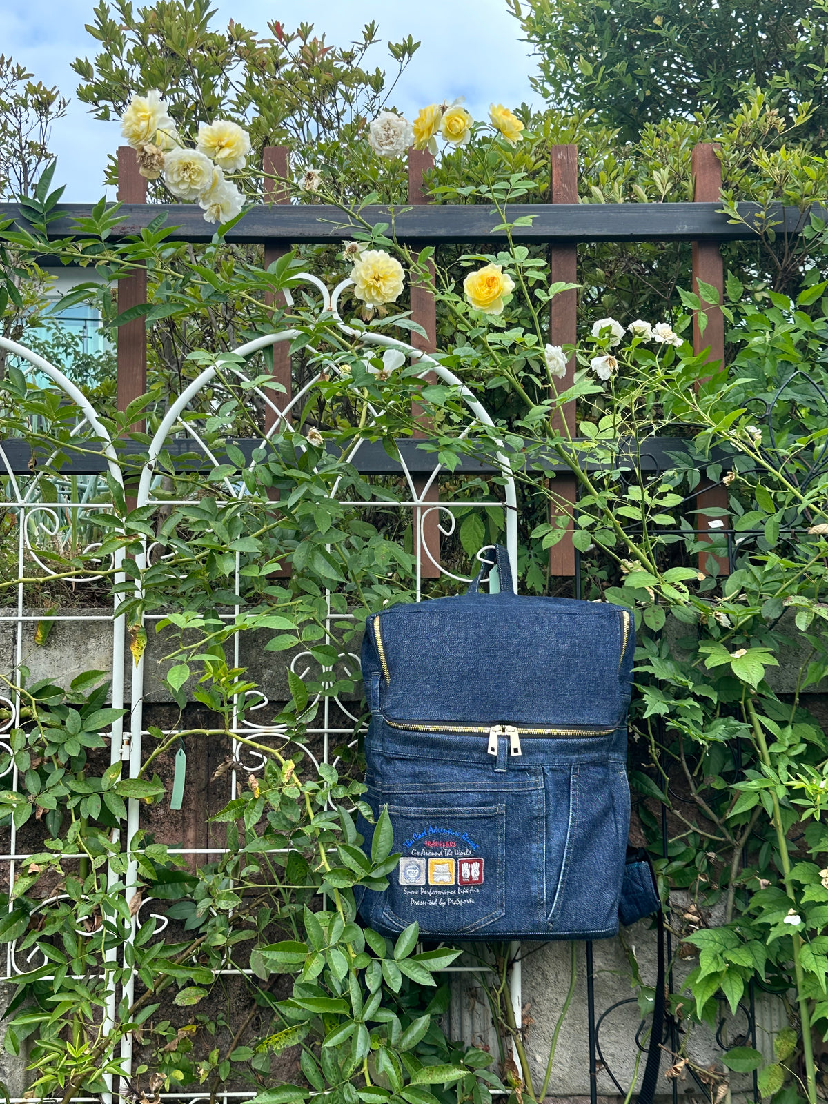 Cheong Ba-G Denim Backpack - Unisex / Cheong Ba-G 데님 백팩 [남녀공용]