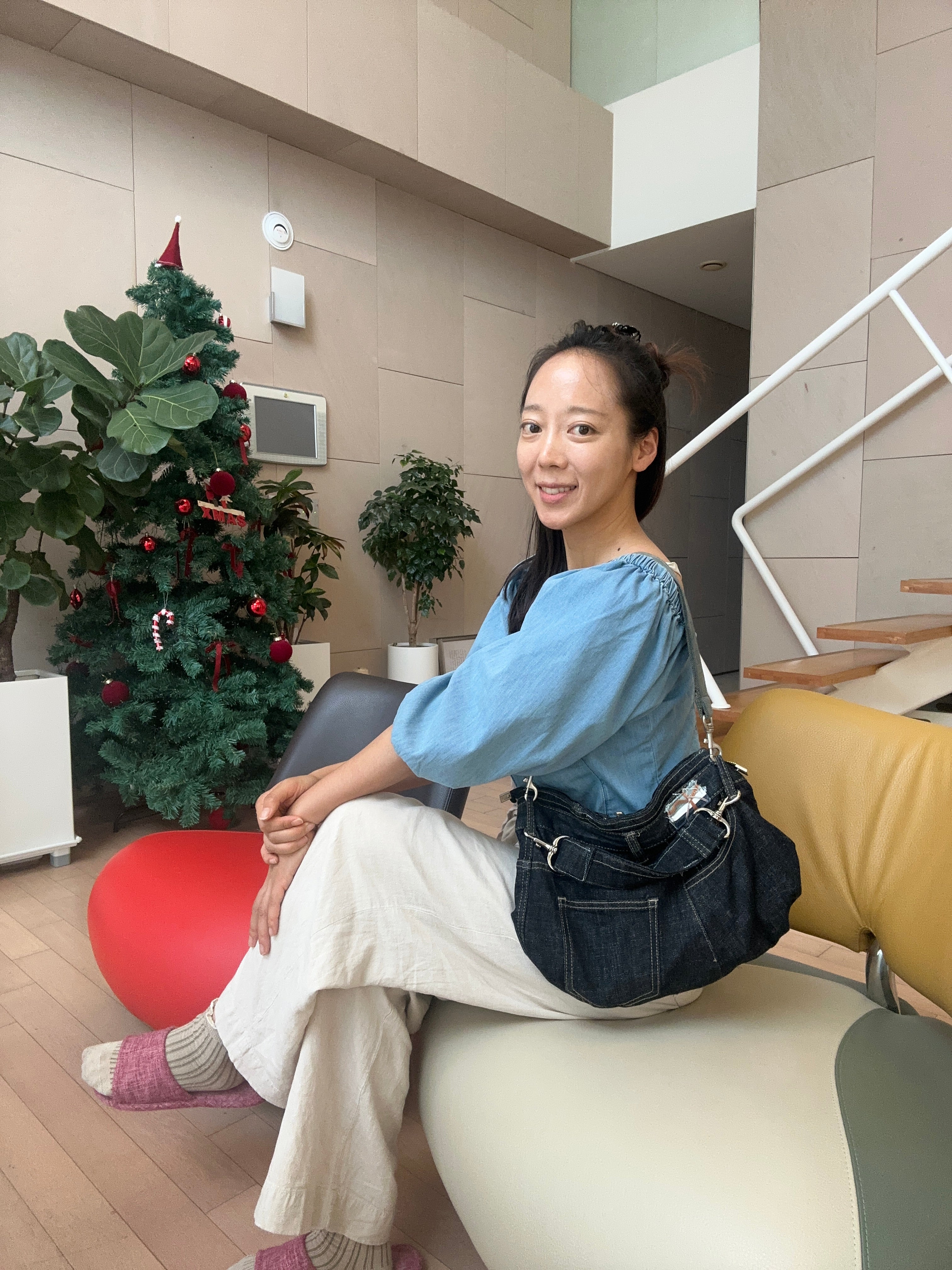 Upcycled Denim Handbag 업사이클 데님 손가방
